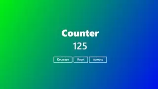 🔴Lets Build Counter App with Vanilla Javascript  [ Javascript Project tutorial for beginners 2021 ]