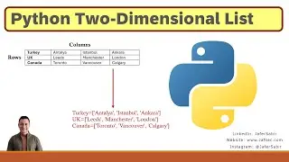 Python Two-Dimensional Lists