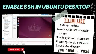 How to Enable SSH on Ubuntu Desktop: Step-by-Step Guide