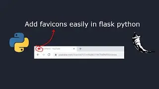 How to add favicon in python flask