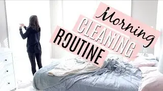 CLEAN WITH ME 2018 // MY MORNING CLEANING ROUTINE // RELAXING POWER HOUR