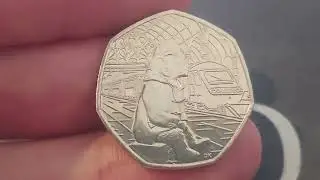 PADDINGTON BEAR 50P COIN OF THE DAY EP542