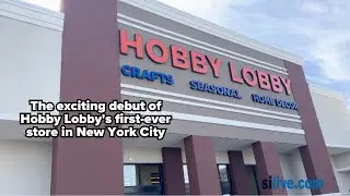 Take a sneak peek of the first Hobby Lobby in NYC