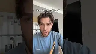 That’s Italian ! 