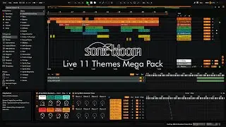 FREE Ableton Live 11 Themes Mega Pack (55 Themes): Demo