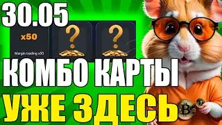 НОВЫЕ КОМБО КАРТЫ 30.05 | HAMSTER KOMBAT | ХАКНУЛ HAMSTER