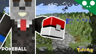 (☞ ͡° ͜ʖ ͡°)☞ Minecraft - PS4 l How to make a Pokeball! (NO MODS)