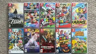 My 2023 Nintendo Switch Physical Game Collection (Part 2)