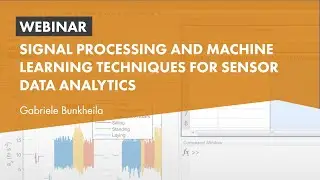 Signal Processing and Machine Learning Techniques for Sensor Data Analytics