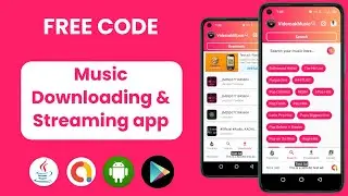 Free Source Code for Music Downloading and Streaming Android App | SDK 33 | Admob | OpenAds | 2023