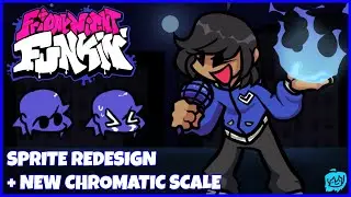 Friday Night Funkin Reese Sprite Redesign & New Chromatic Scale!