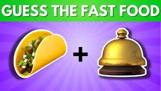 Guess the Fast Food Place by Emoji | Emoji Quiz