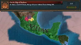 First stream and first time Aztec in the new version Eu4 1.37