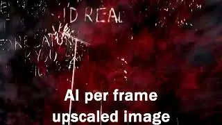 Ai upscale test - Motion Picture Soundtrack music video by Radiohead