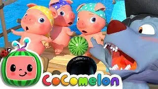 Three Little Pigs (Pirate Version) | CoComelon Nursery Rhymes & Kids Songs