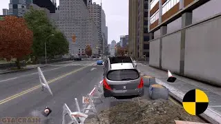 GTA 4 CRASH TESTING REAL CAR 72