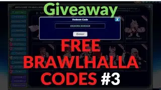 FREE BRAWLHALLA CODES *NOT HIDDEN* (FULLY VISIBLE CODES 100%) 2020