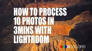 How to process 10 photos in 3mins with Lightroom.