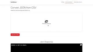 Convert CSV to JSON