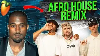 How To Remix a Hiphop song Into an Afro House Banger [FL Studio Tutorial]