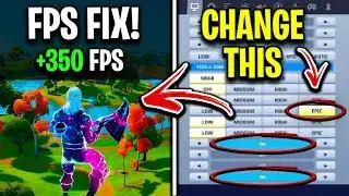 Changing This ONE Setting Will Fix FPS Stutters/Drops Issue in Fortnite Chapter 2! (Not Clickbait)