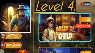 Escape Room Mystery Legacy Greed Of Gold Level 4. Walkthrough Gameplay