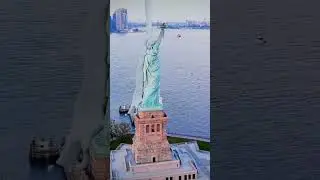 Milk on Statue of liberty  #animation #vfx #cgi #statueofliberty #blender