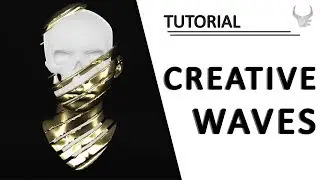 Creative Waves Motion Graphics| No plugins | Cinema 4D Tutorial