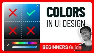 EP 01 Beginners guide to color theory/system in UI Design in English