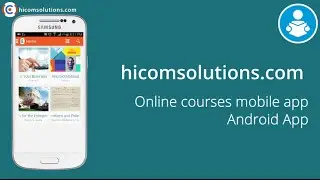 Online courses android app source code for sale