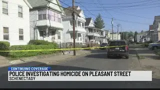 Police investigating homicide on Pleasant Street in Schenectady