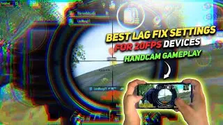 [Handcam]How to fix lag in bgmi low end device | bgmi montage | Fix gyro delay in bgmi