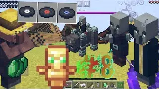 МАЙНКРАФТ ВЫЖИВАНИЕ В ОГРАНИЧЕННОМ МИРЕ #8 Нападение рейда minecraft letsplay КУБИЧЕСКИЙ МИР