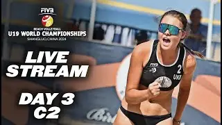 World Championship - U19 Beach Volleyball 2024 - Round 3 | Court 2