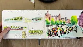 Sketchbook Tour: Amsterdam and New Ideas About Color