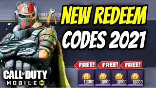 Call Of Duty Mobile New Redeem Codes May 2021 - Codm Redeem Codes