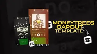 Money Trees Trending Reel Editing Tutorial || New Capcut Template