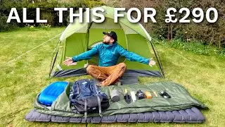 NEW Full Camping Kit for Under £295 | Everything you'll need for your first WILD CAMPING ADVENTURE