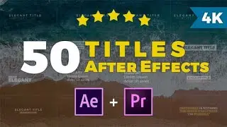 Elegant Titles After Effects | After Effects Template