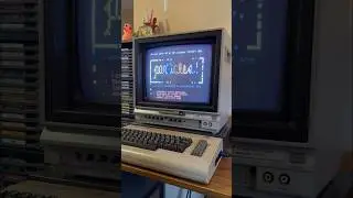 WiFi modem for Commodore 64! Connecting to Particles BBS with CCGMS terminal program 