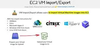 CLF-C01 — VM Import Export