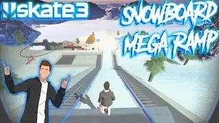 Snowboarding in Skate 3 ?! (Park Speedbuild + Showcase + Promo)