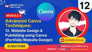 Website Design & Publishing Using Canva in Hindi | 