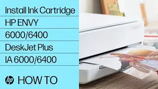 Replace Ink Cartridges | HP ENVY 6000, ENVY 6055, Pro 6400, DeskJet Plus IA 6000 6400 Printers