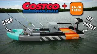 I Made a Fishing Micro Skiff with a JET DRIVE motor and its AWESOME! (and Crazy CHEAP)