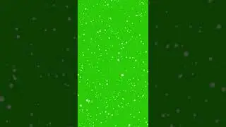 Snow Flakes Overlay Green Screen #greenscreen