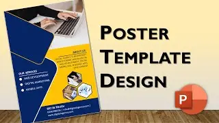 A4 Poster Design in PowerPoint | PowerPoint Poster Template Design