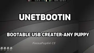 unetbootin - create bootable usb installer for any puppylinux