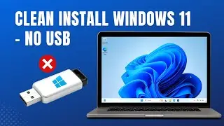 Clean Install Windows 11 without a USB [from ISO File]