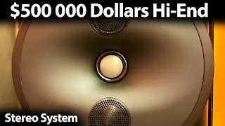 🔥$300 000 Dollars🔥 Home Stereo Hi-End Audiophile Legacy Speaker Audio System ⚙️MOON HiFi Setup